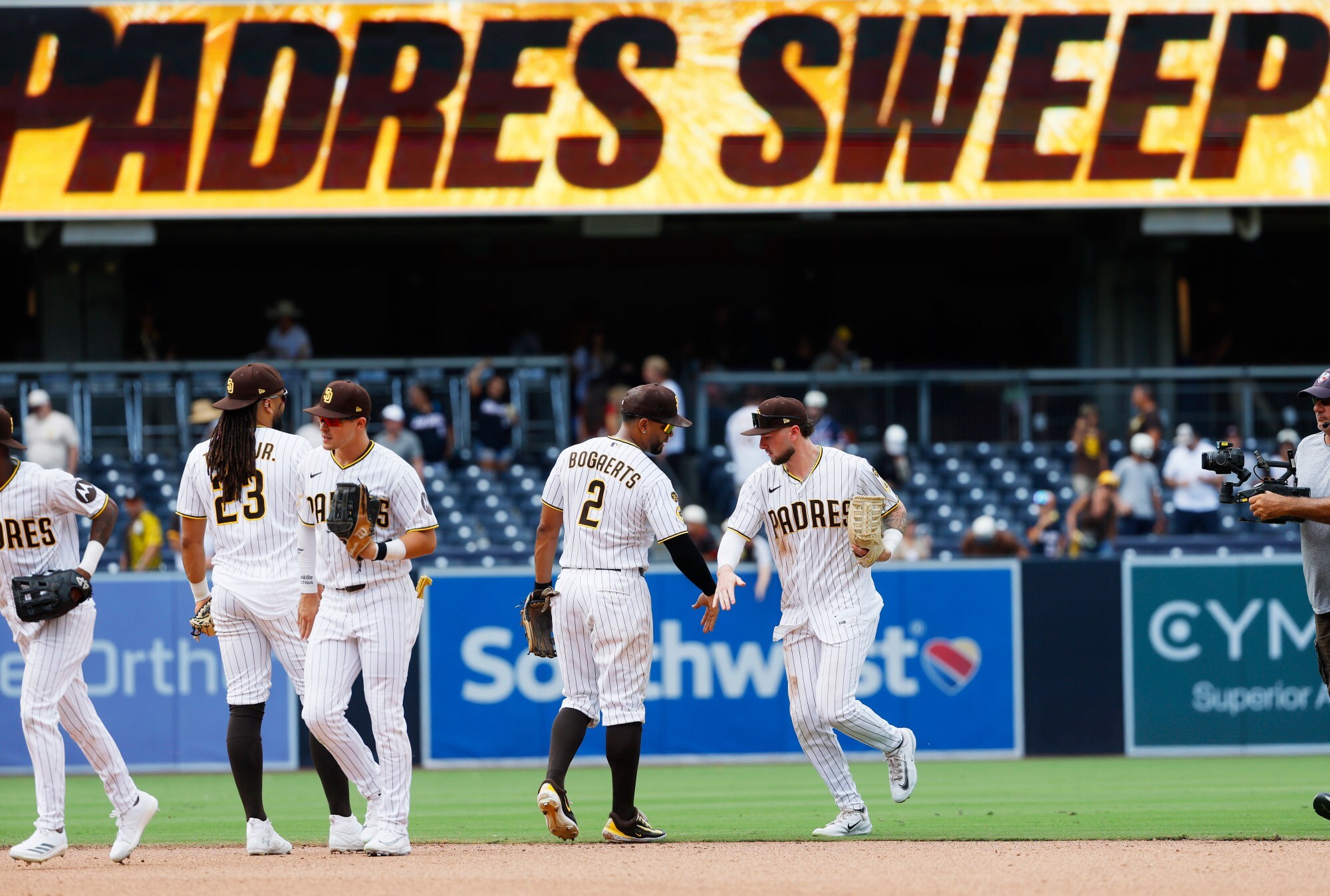 Padres daily: Back on; it comes around for Merrill; mound visit mix-up; road woes