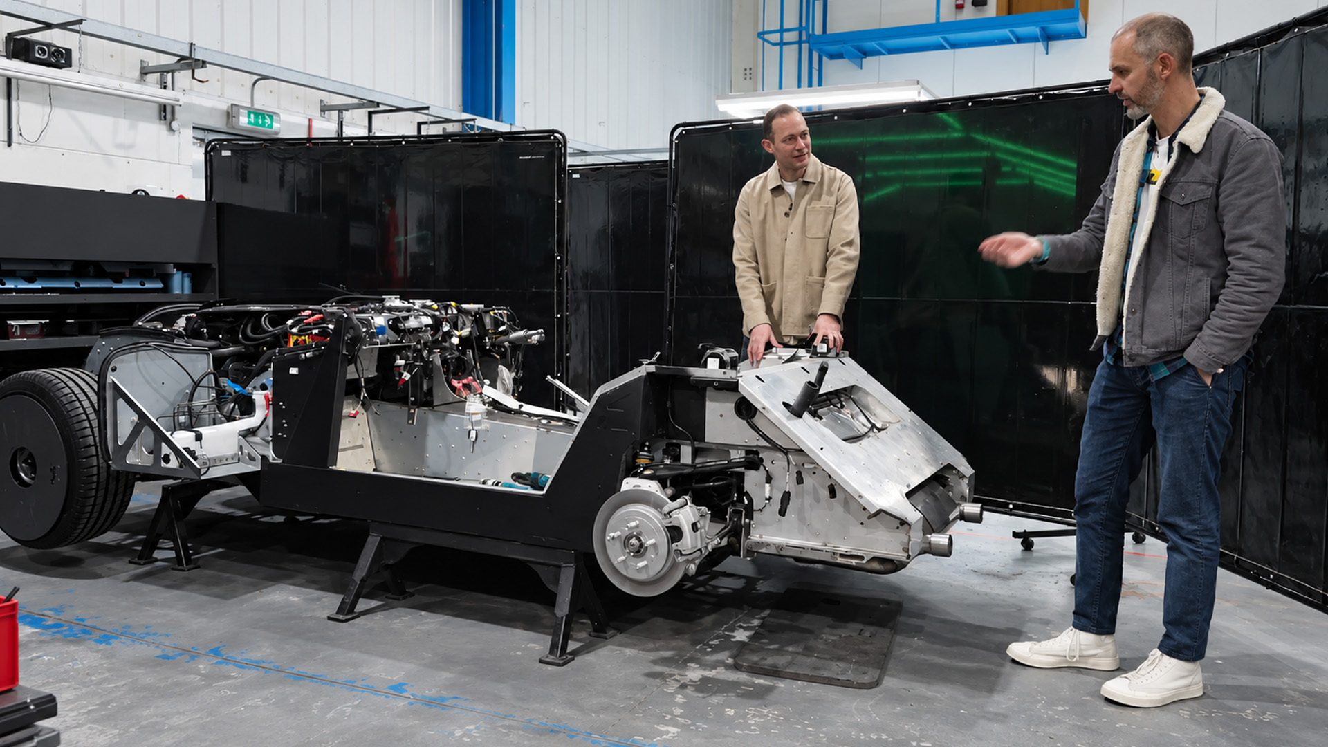 Aluminum chassis plays an important role in Morgan SuperSport construction