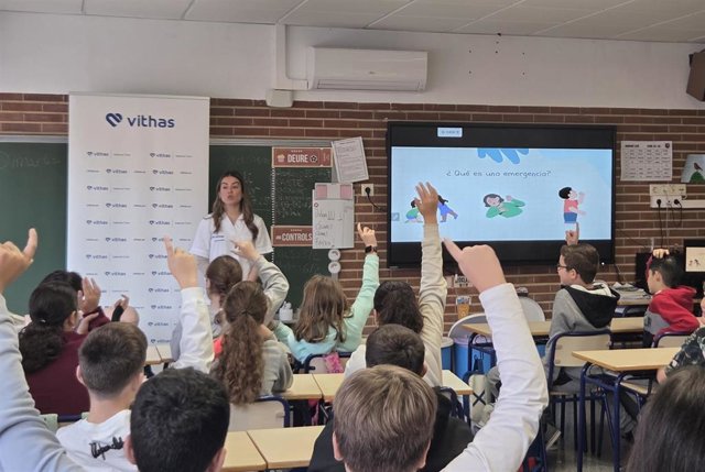 Vithas vuelve a impulsar sus talleres escolares de formación en salud y ...