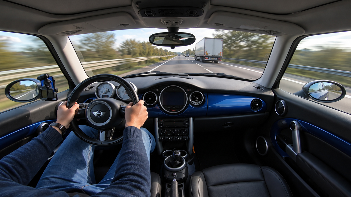 Mini Cooper S JCW R53 is an old school supercharged pocket rocket