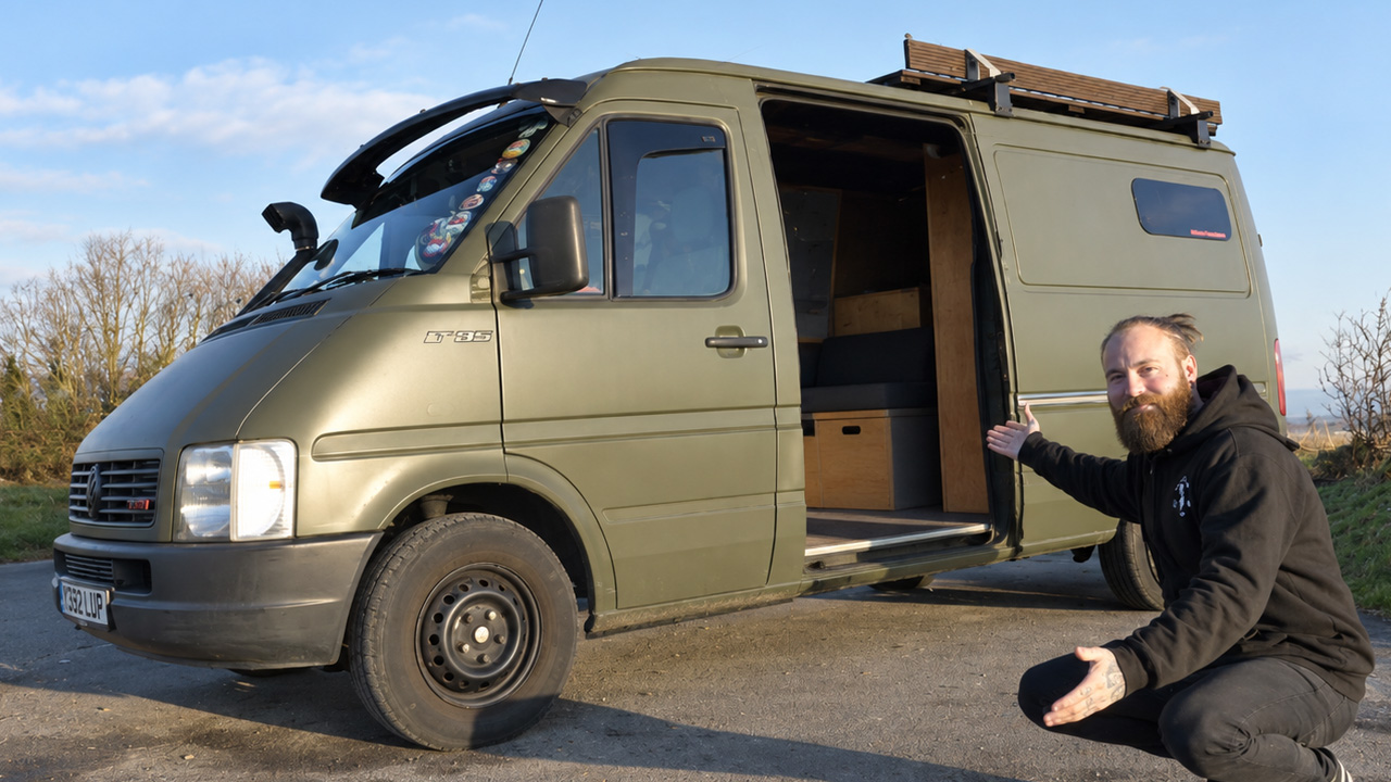 This budget camper van build costs less than £3000!