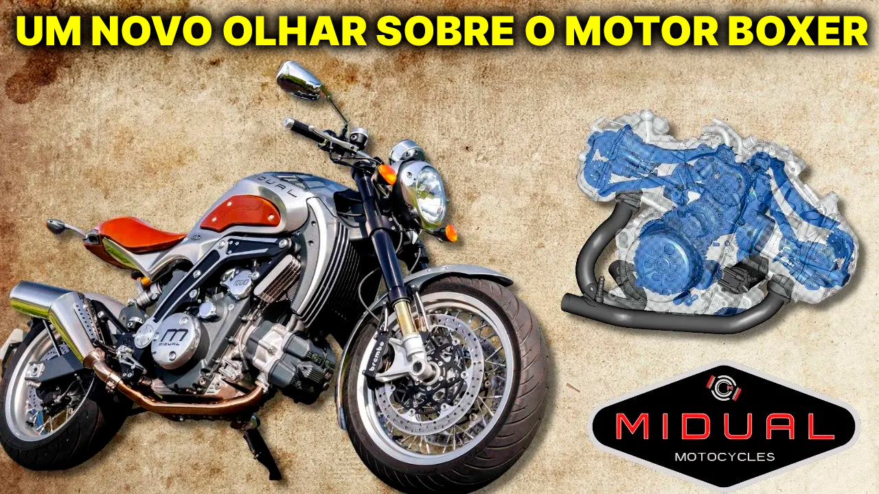 Uma nova perspectiva sobre o clássico motor oposto: conheça a Midual Type 1