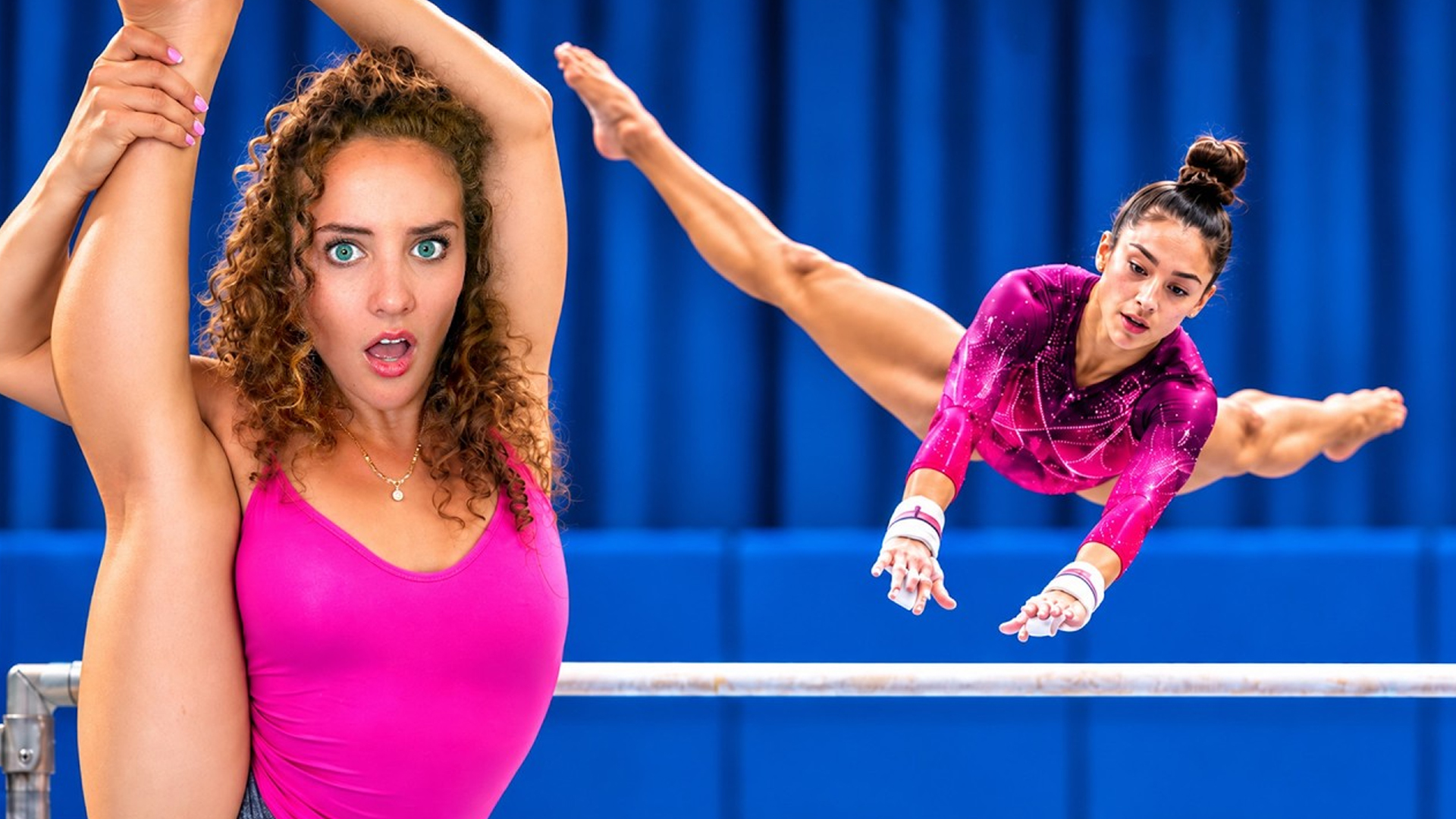 Every time I win, my gymnastics challenge levels up