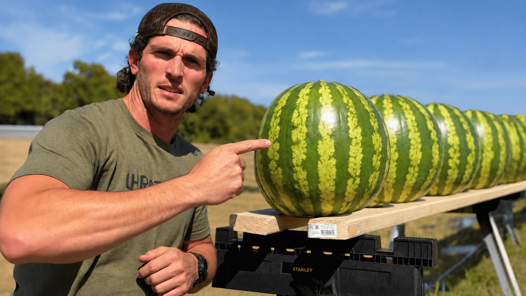How many watermelons does it take to stop a bullet?