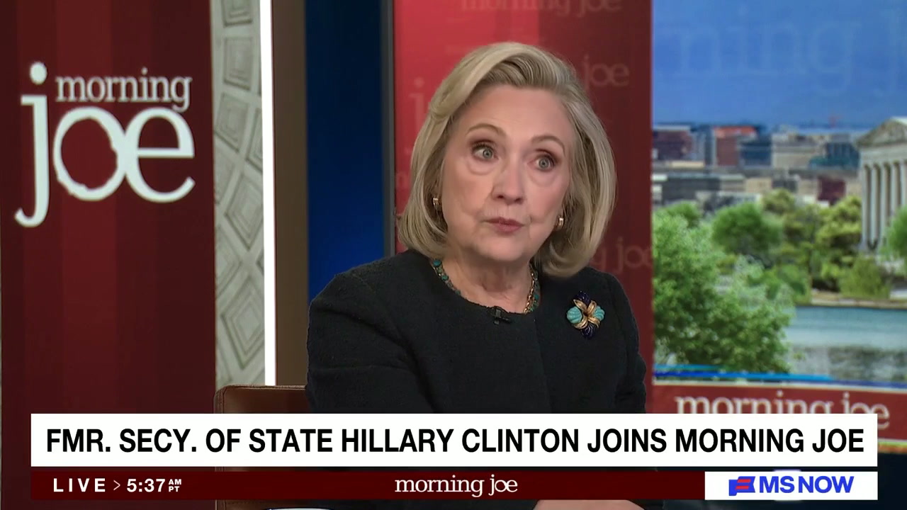 Hillary Clinton on 10/7: It's possible Netanyahu wanted to see what Hamas could plan so that he could come down hard