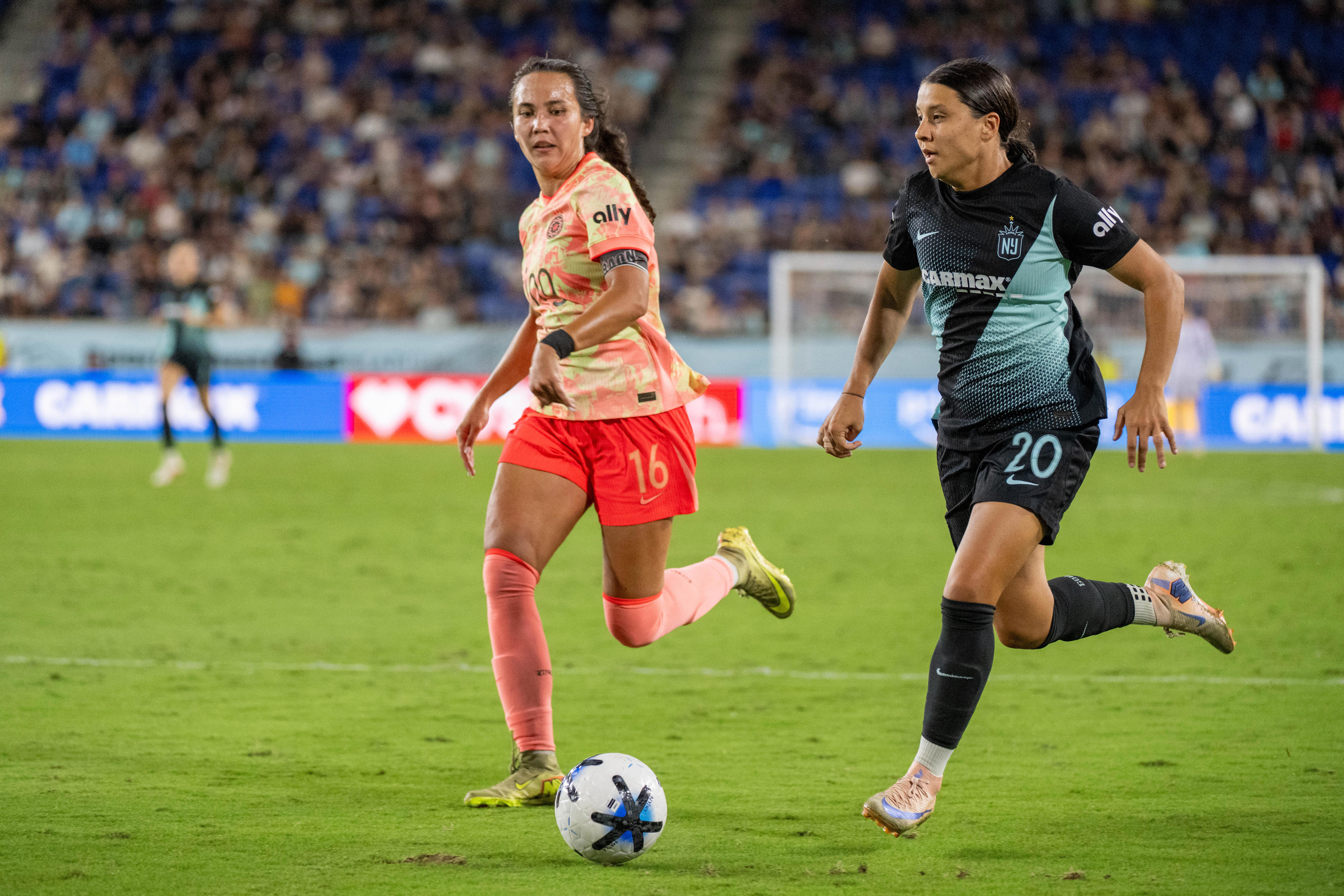 Sam Kerr returned to NWSL's Gotham FC to win a championship