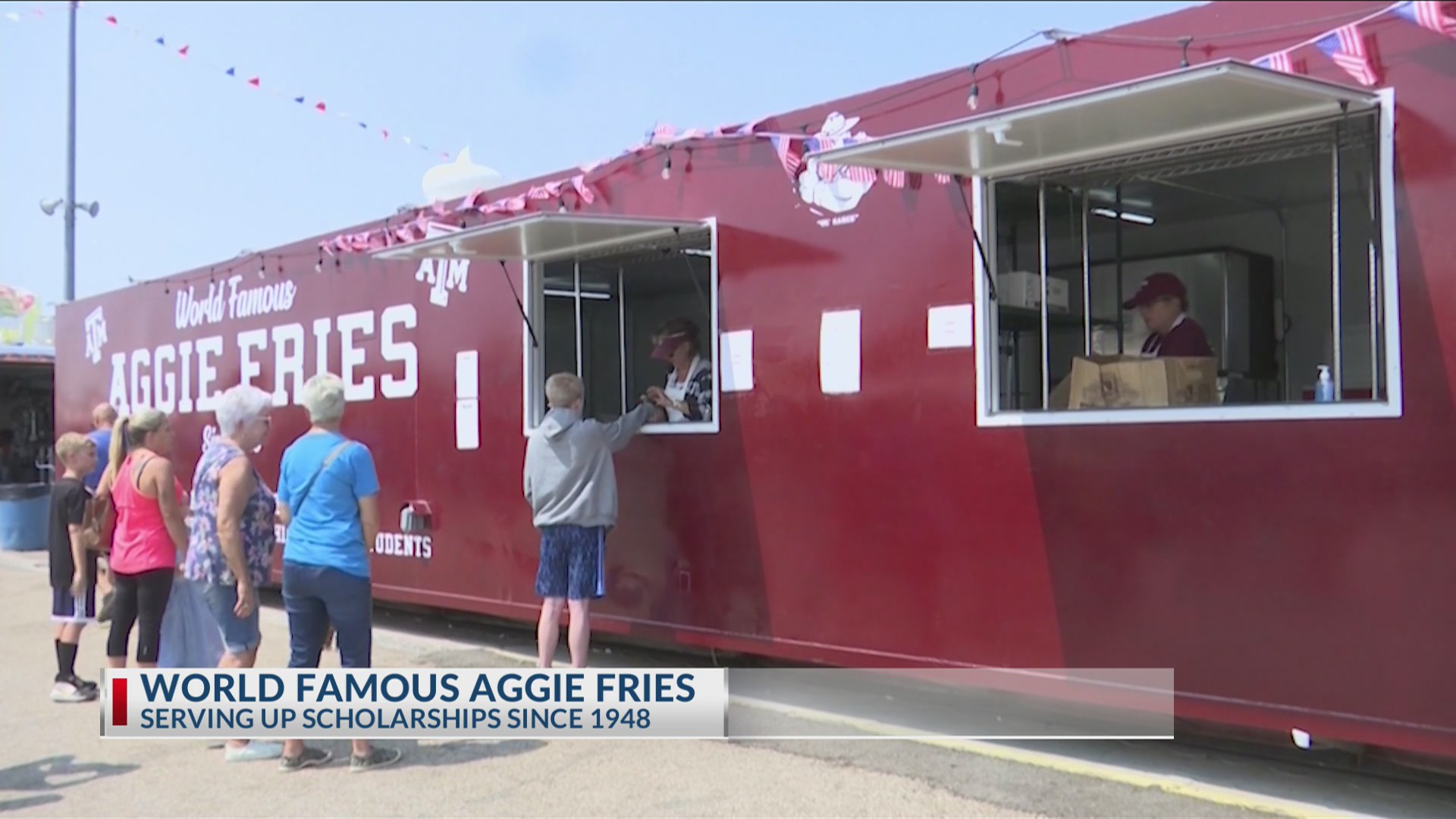 World famous Aggie fries serve up scholarships at West Texas Fair and Rodeo