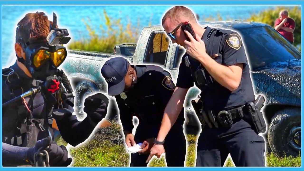 Police everywhere 5 cars found searching for missing people!