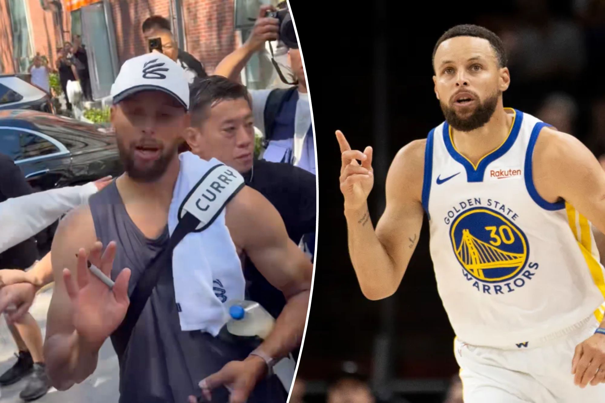 Warriors fan mob shuts down Steph Curry autograph session after Beijing ...