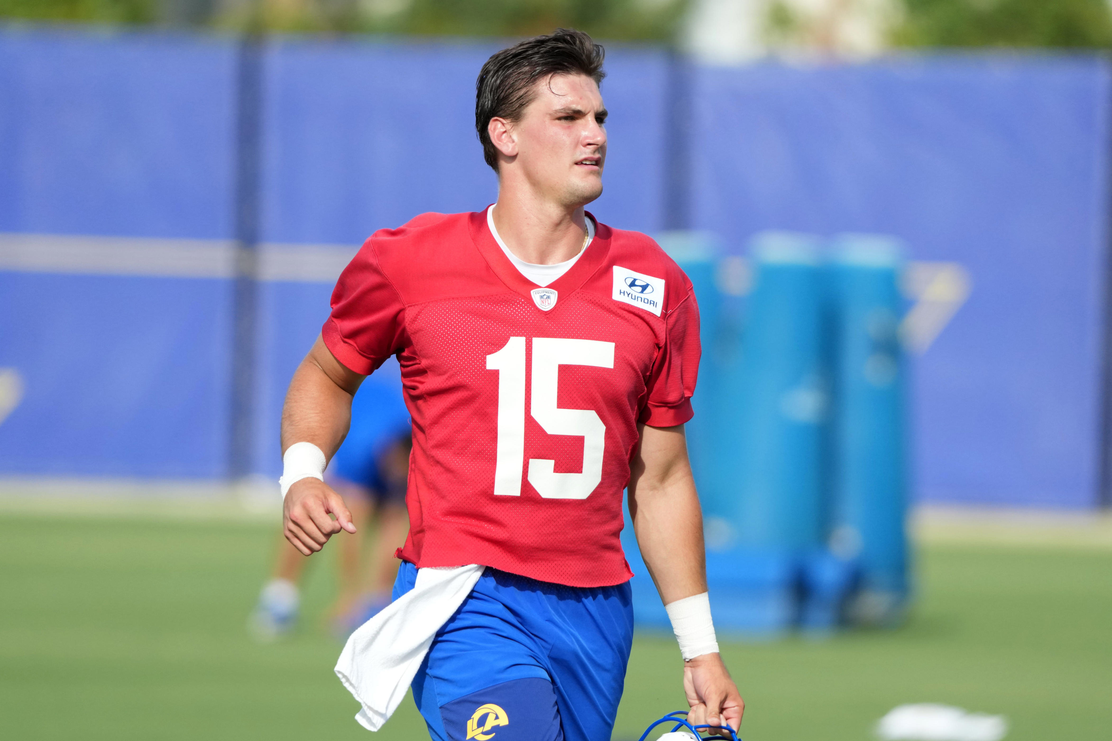 Rams first round pick Ty Simpson in perfect situation his rookie year