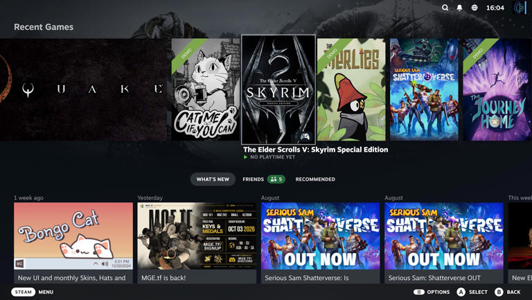 Steam's latest beta brings 'Big Art' to Big Picture Mode and Steam Deck