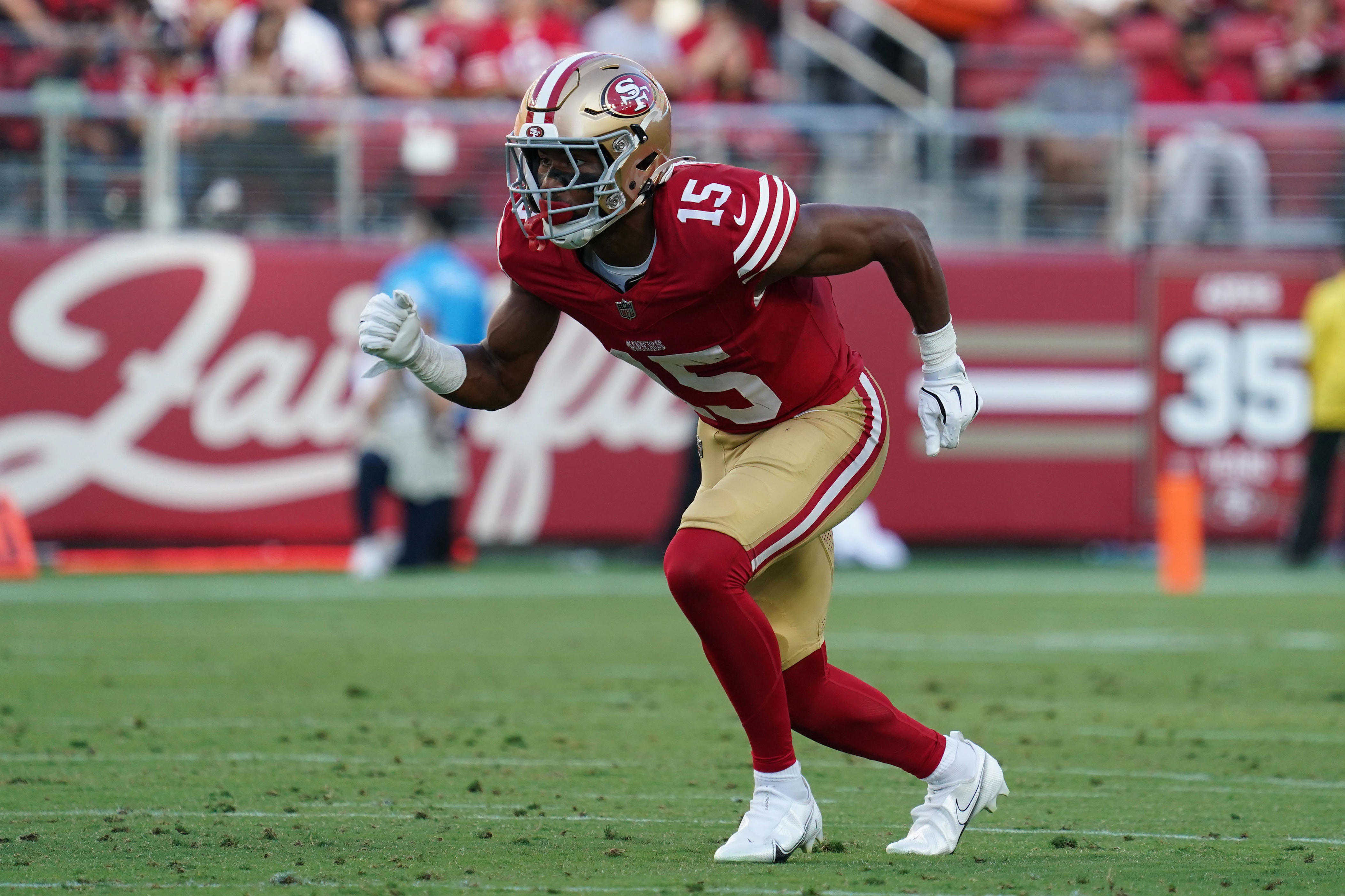 De'Zhaun Stribling injury update: 49ers WR carted to locker room vs. Rams