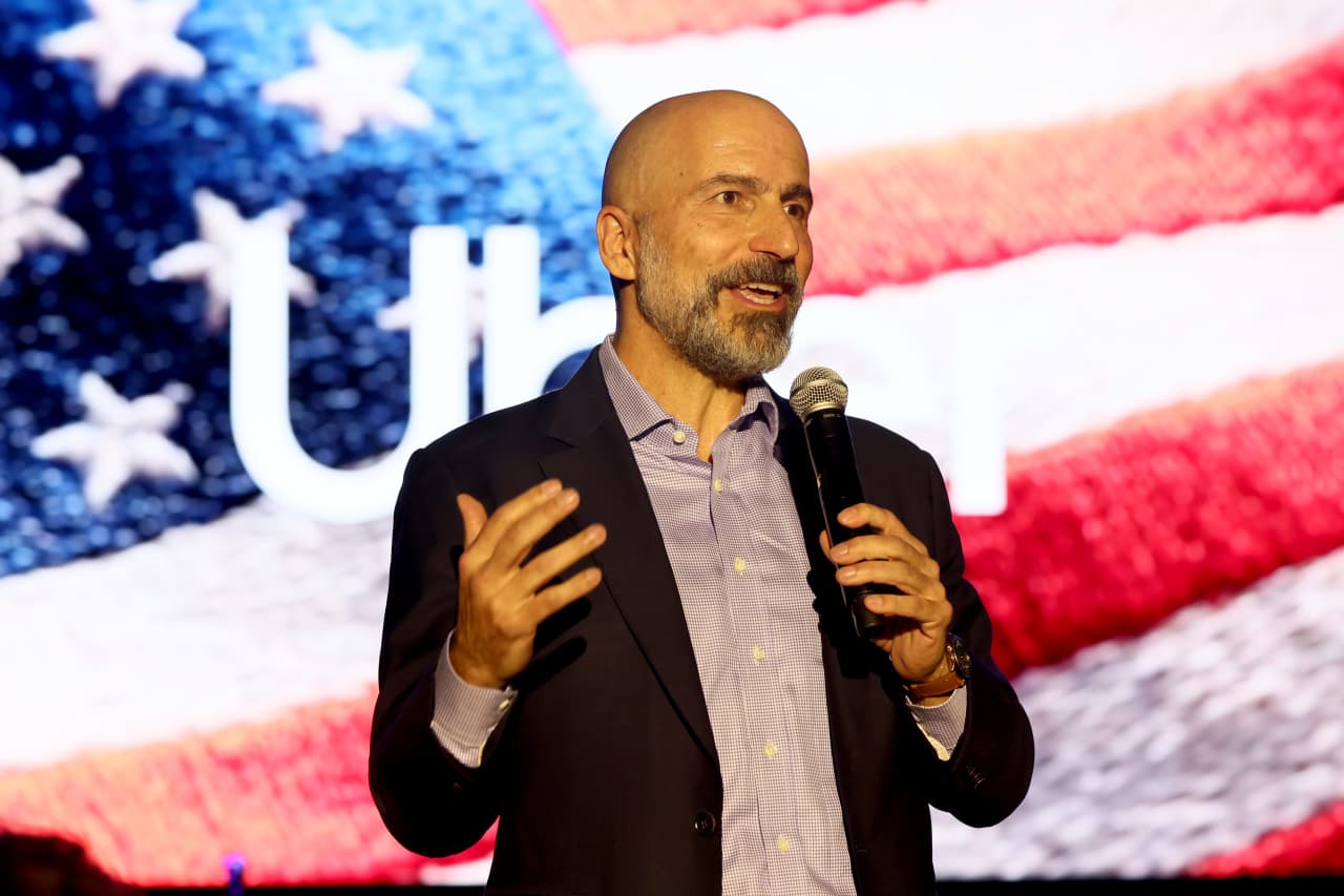 Uber stock pops after CEO buys shares worth $10 million