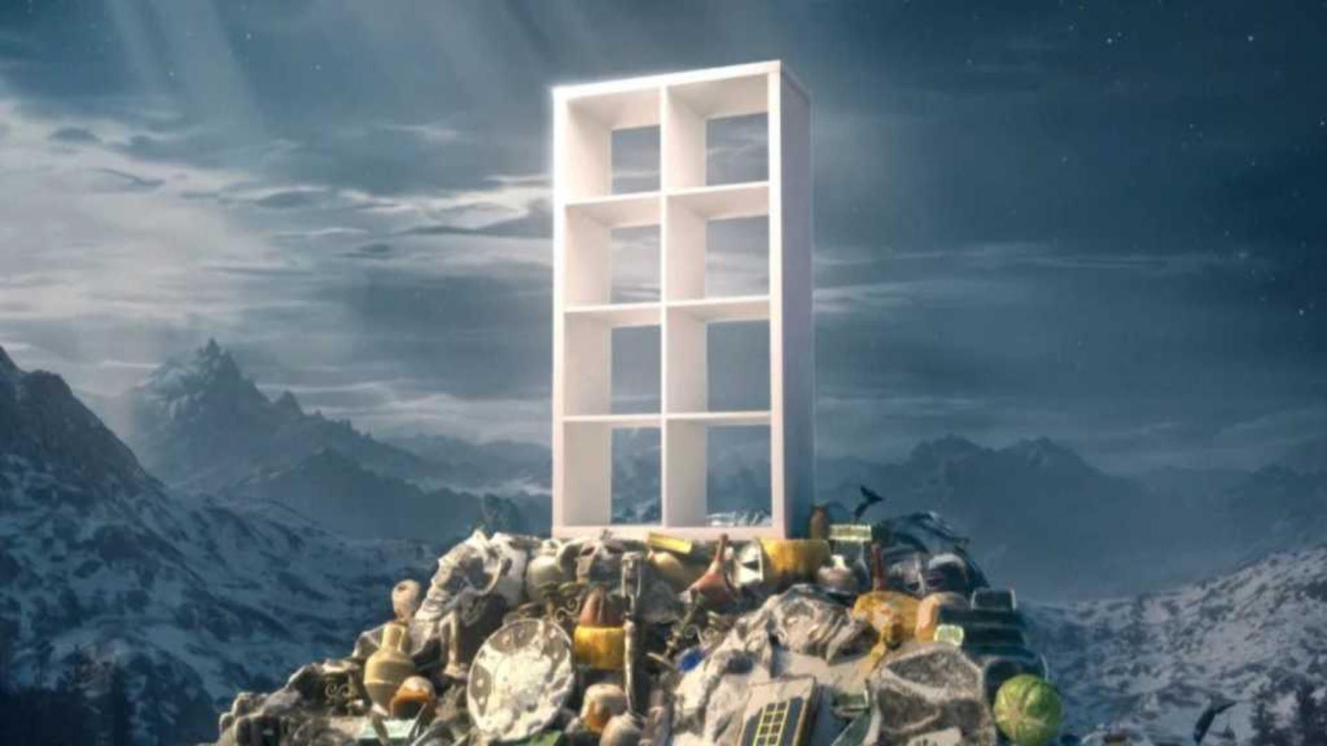 Talande Ikea-bokhylla dyker upp i 