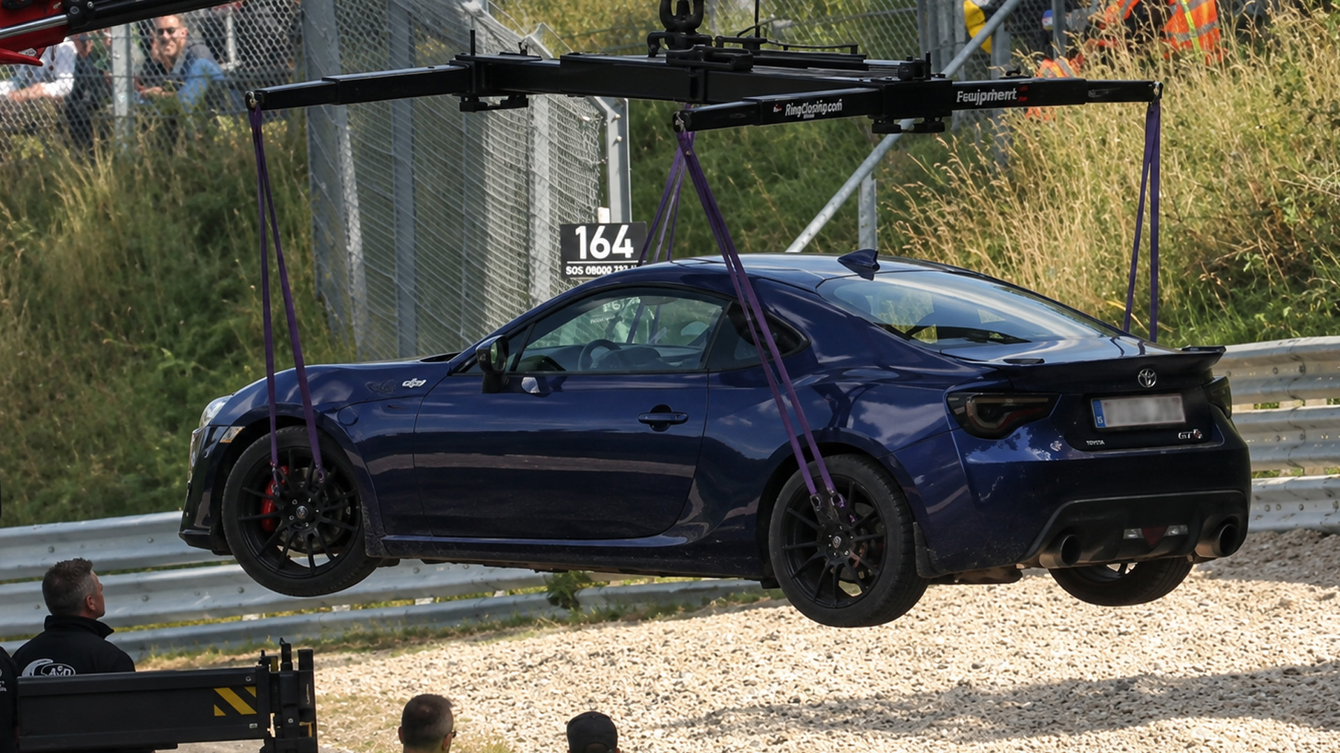 Tourist drivers get tested hard when Nürburgring corners turn tricky