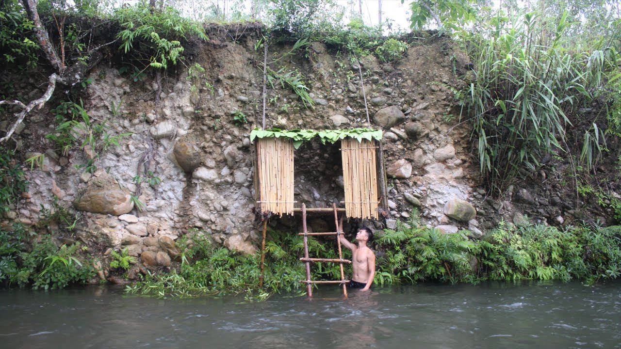 Primitive technology: Build house on the cliff