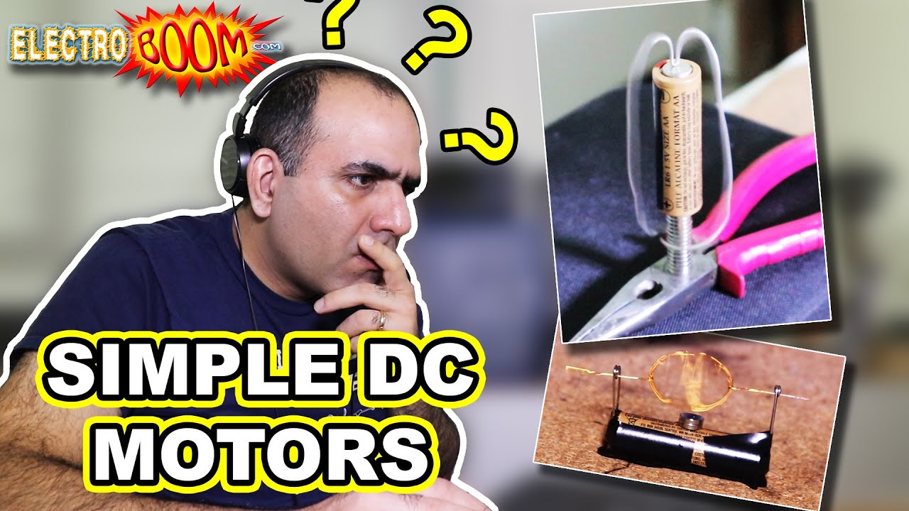 Super simple DC motor