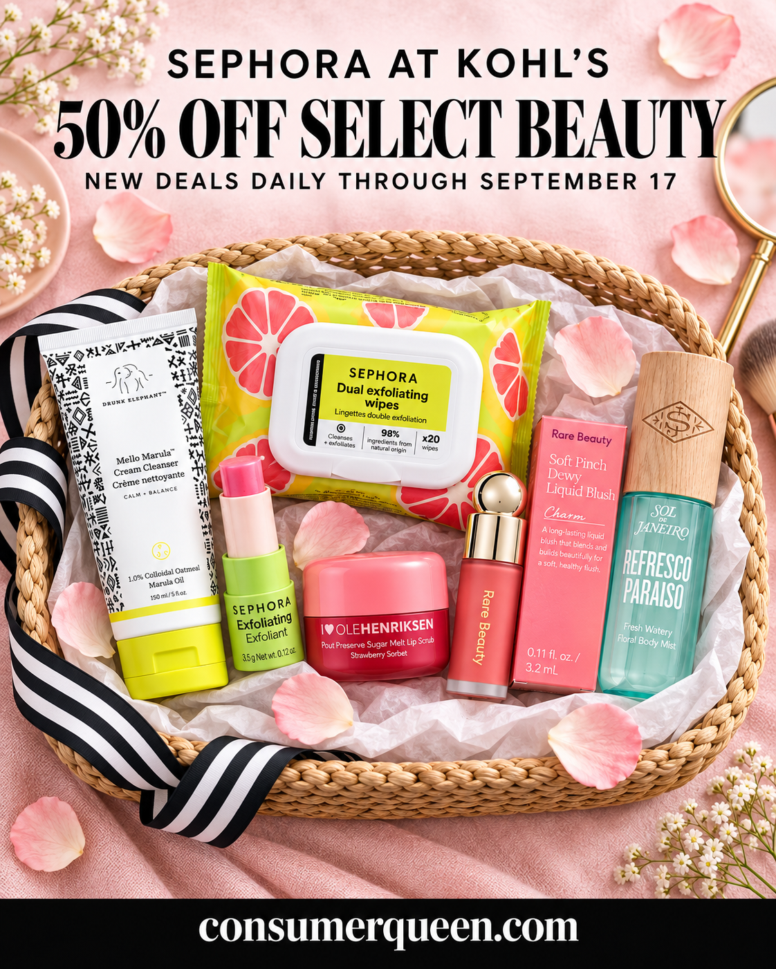 Kohl's Sephora beauty sale – save 50% at Kohl’s
