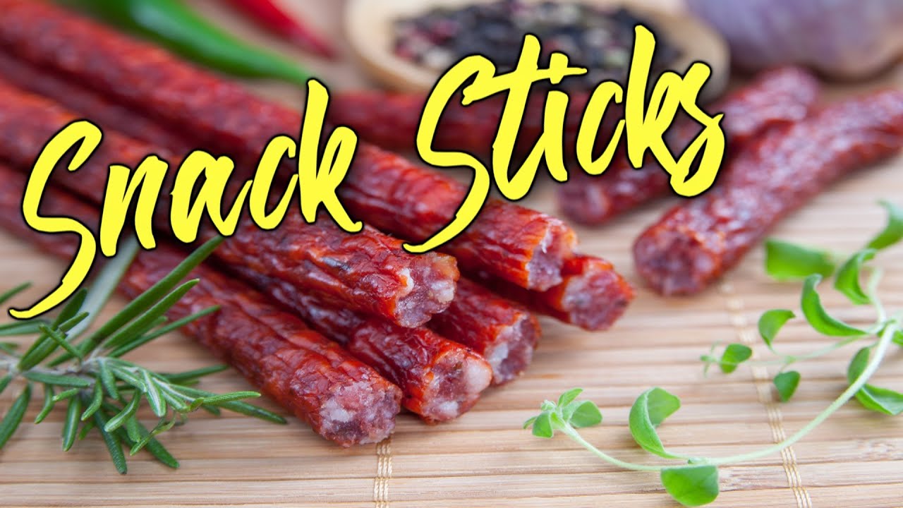 Snack sticks in 3 easy steps