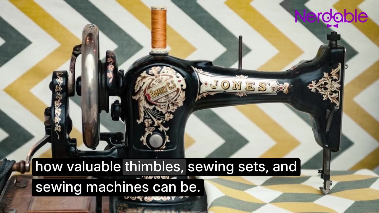 6 antique sewing items that can be worth serious money