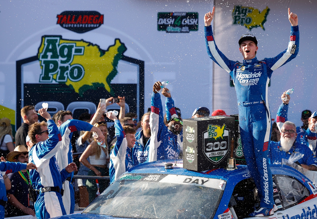 Hendrick announces Corey Day to run limited NASCAR Cup schedule in 2027