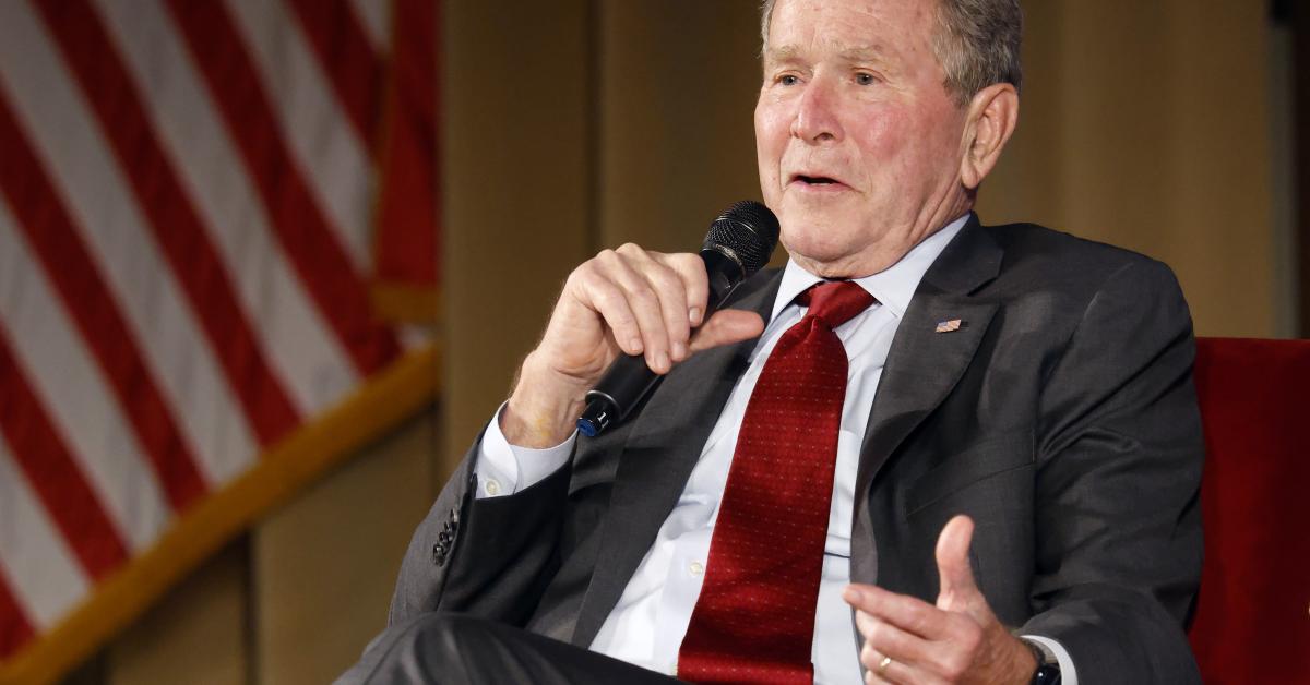 George Bush praises General Dan Caine: 'Thank God you are where you are'