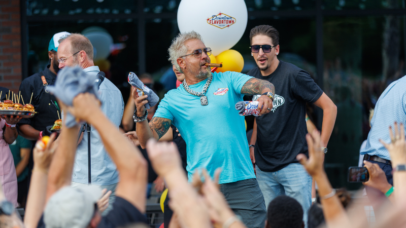 Guy Fieri officially opens new Downtown Flavortown at Myrtle Beach Mall