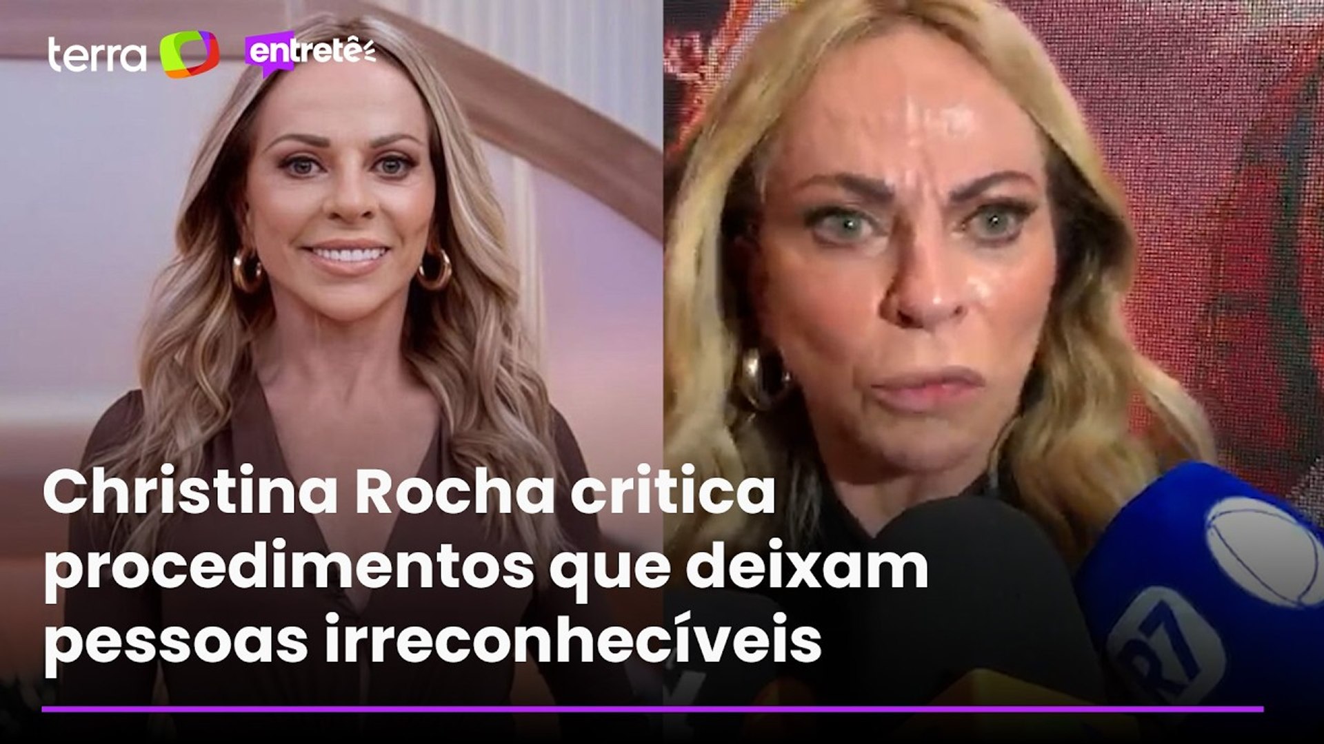 Christina Rocha fala sobre procedimentos estéticos e diz que não quer ...