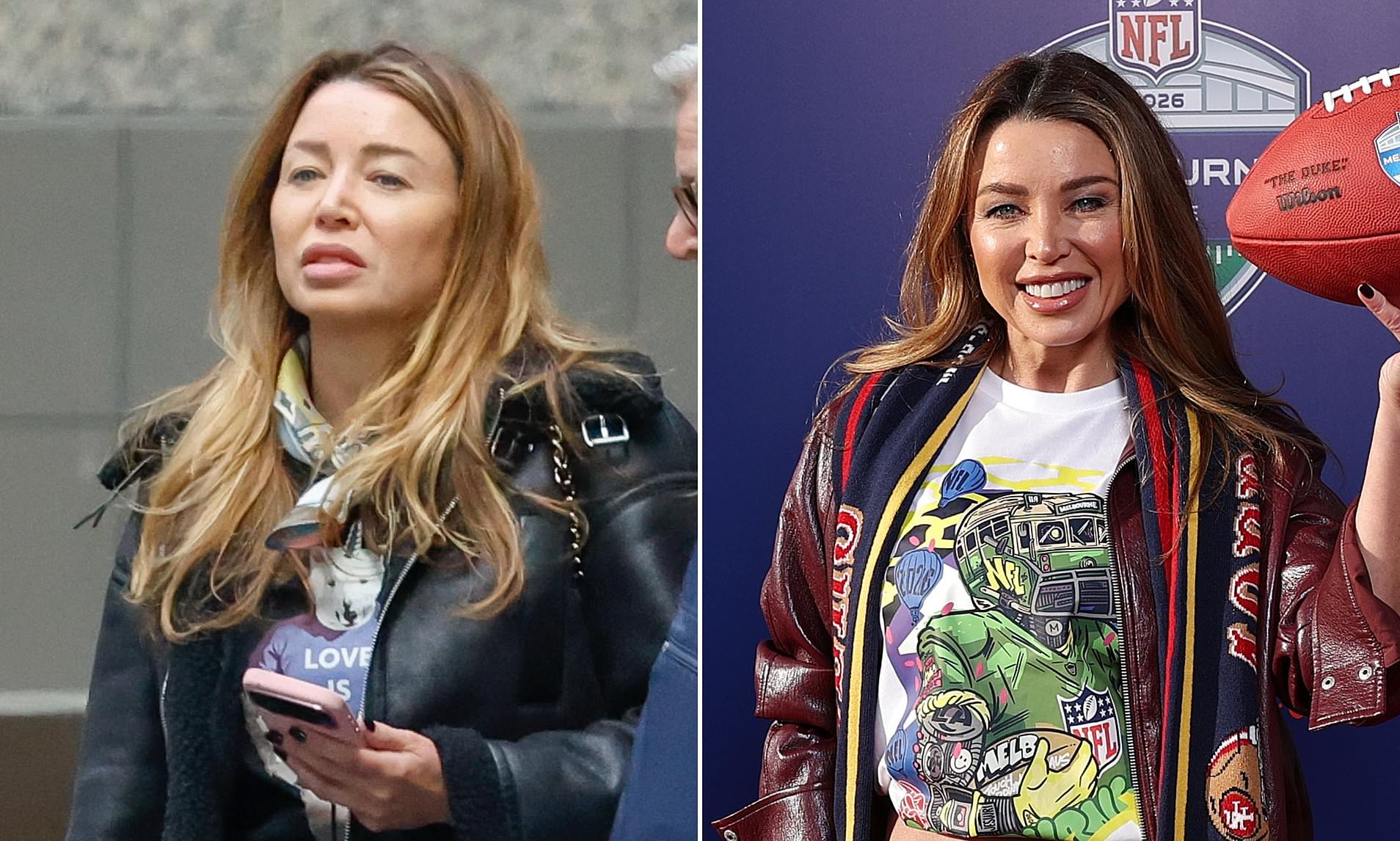 Dannii Minogue sports a glamorous makeup look after surprising fans with her changing appearance
