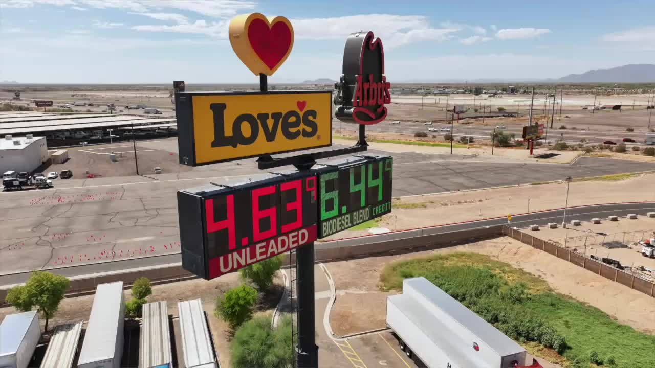 Arizona diesel prices climb above $6 average