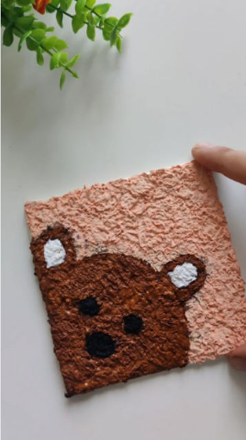 Easy tissue paper art for creative beginners
