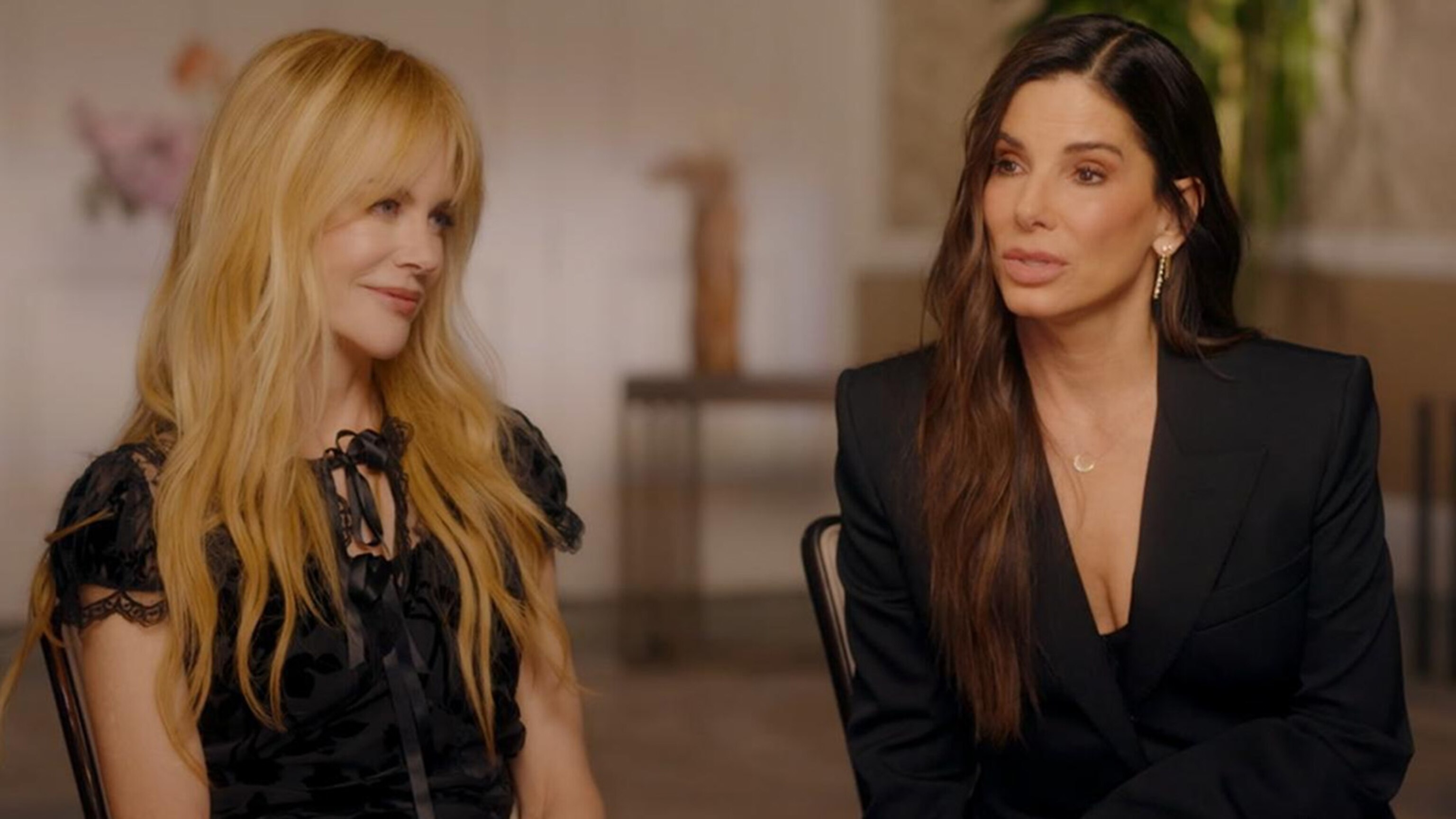 Sandra Bullock and Nicole Kidman reunite 27 years later for 'Practical ...
