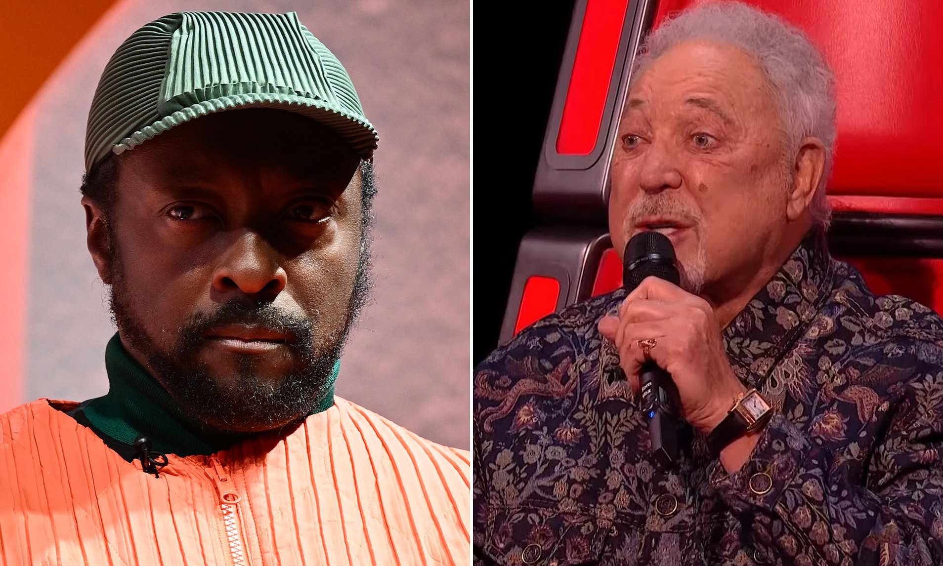 Will.i.am left furious at ITV's decision to axe Tom Jones from The Voice
