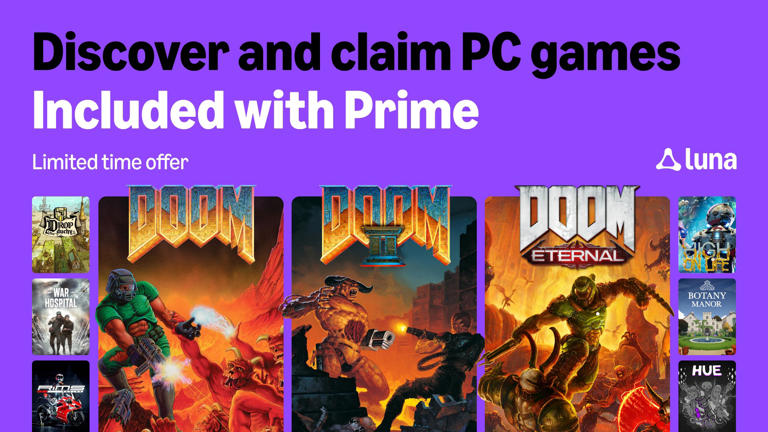 Amazon Luna September 2026 free games: 'Doom Eternal,' 'High on Life ...
