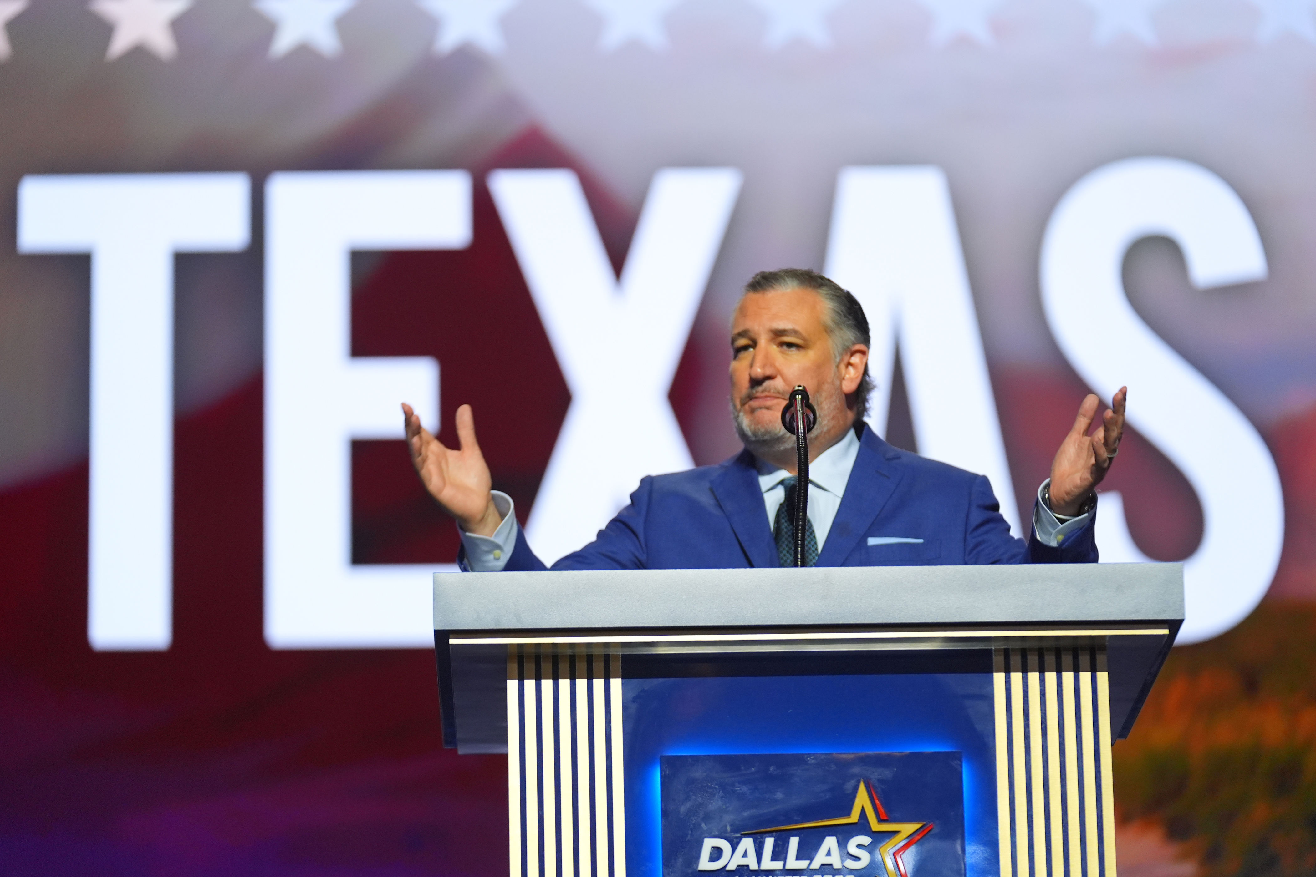GOP convention attendee calls for shooting Democrats during Cruz's speech