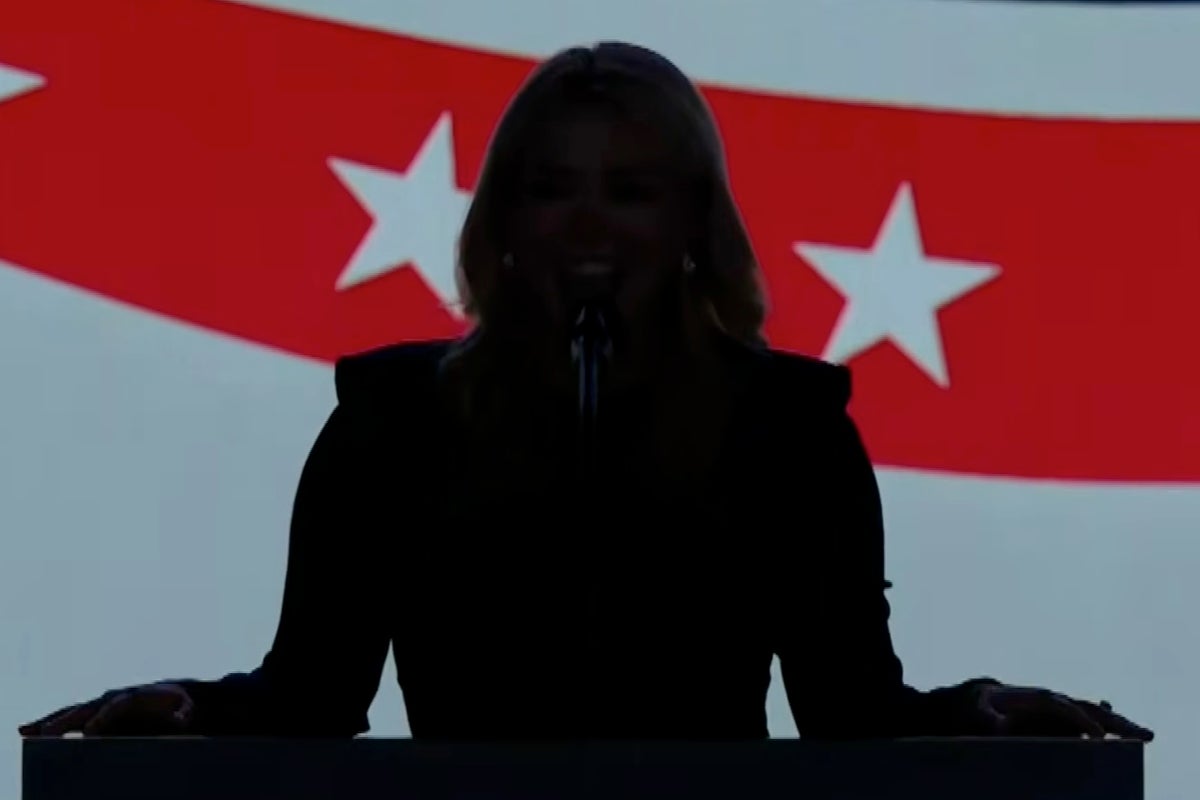 Leavitt back behind podium - but left in dark at Trump’s convention