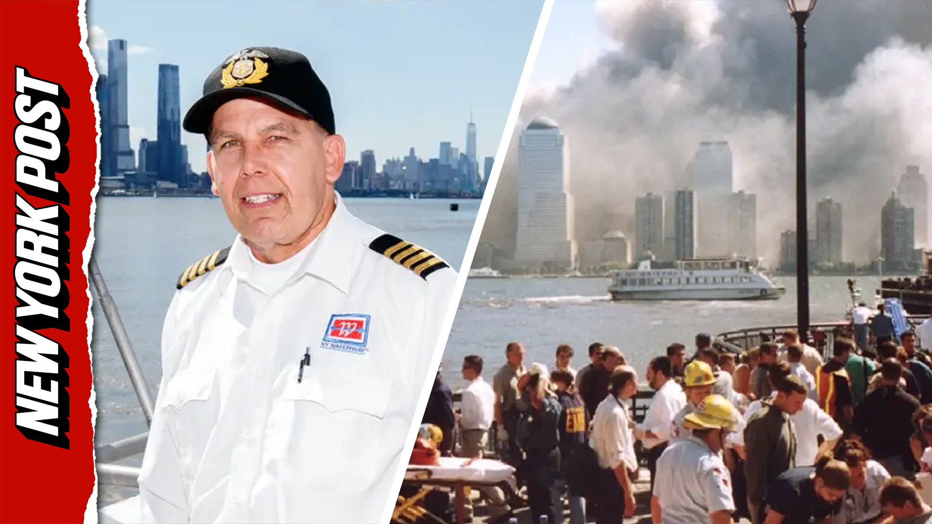 9/11 hero ferry captain recalls rescuing 'people out of the water' in ...