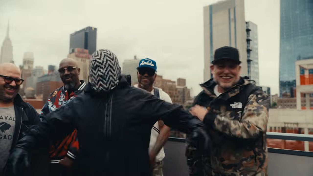 Meet the masked rapper Frankie Pulitzer (Picture: CZARFACE/YouTube)