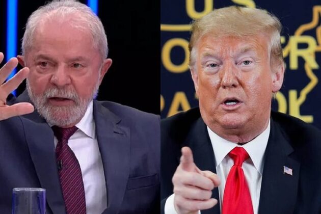 Lula e Trump. (Fotos: Divulgação/Globo) Lula e Trump. (Fotos: Divulgação/Globo)