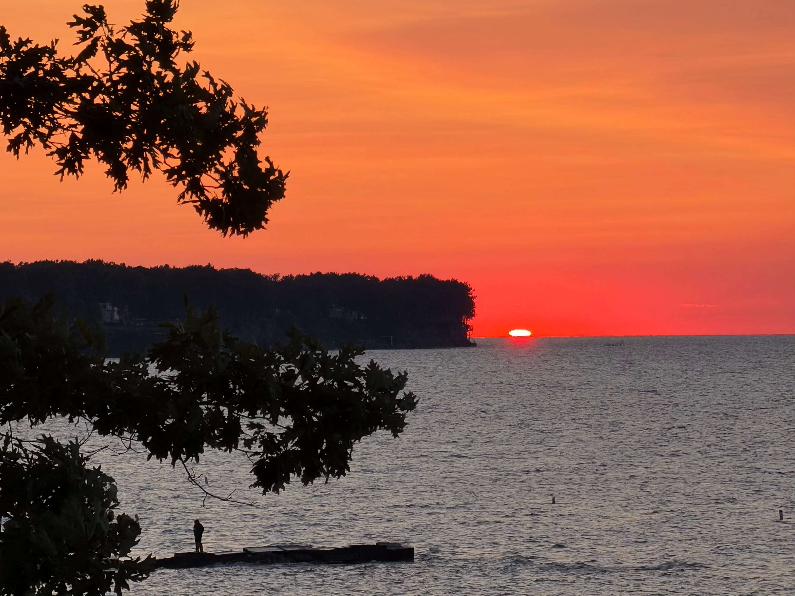 Monday’s sunset will mark a late-summer milestone in Cleveland