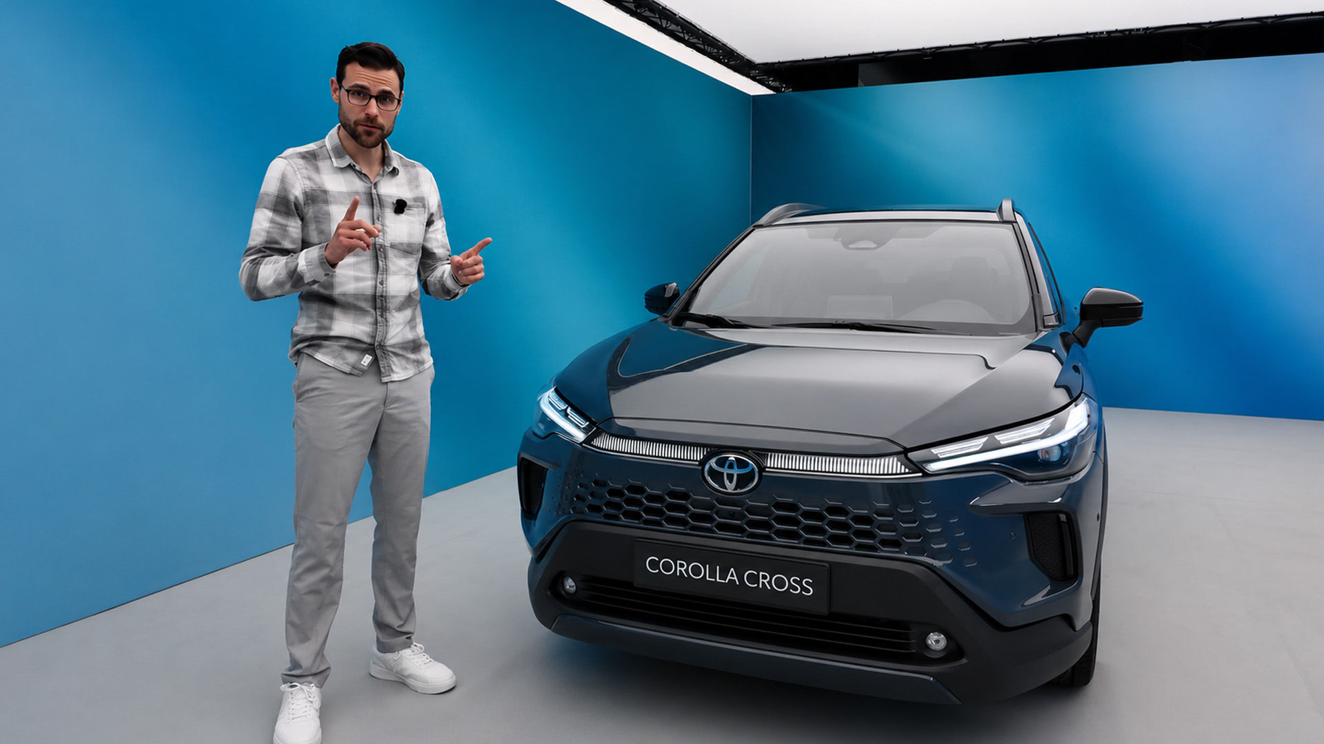 Corolla Cross front end receives noticeable changes