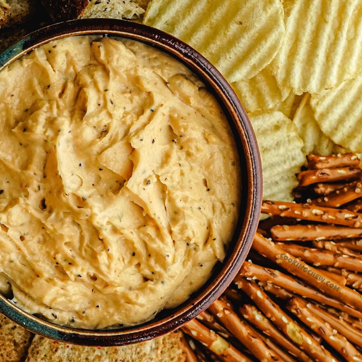 beer-cheese-dip-starts-with-cream-cheese-cheddar-and-half-a-cup-of