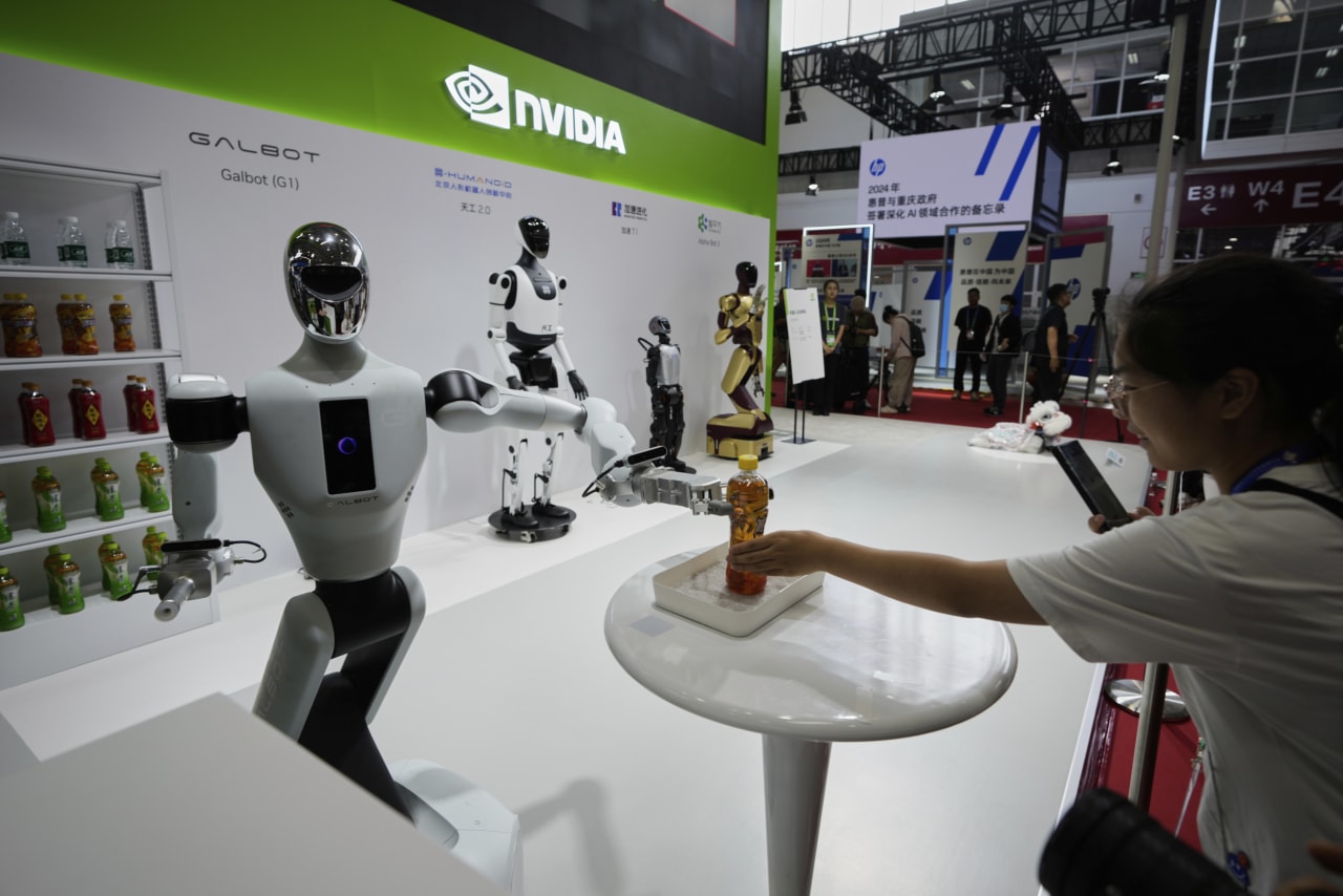 Nvidia wants to run the world's robots. China is an eager customer.