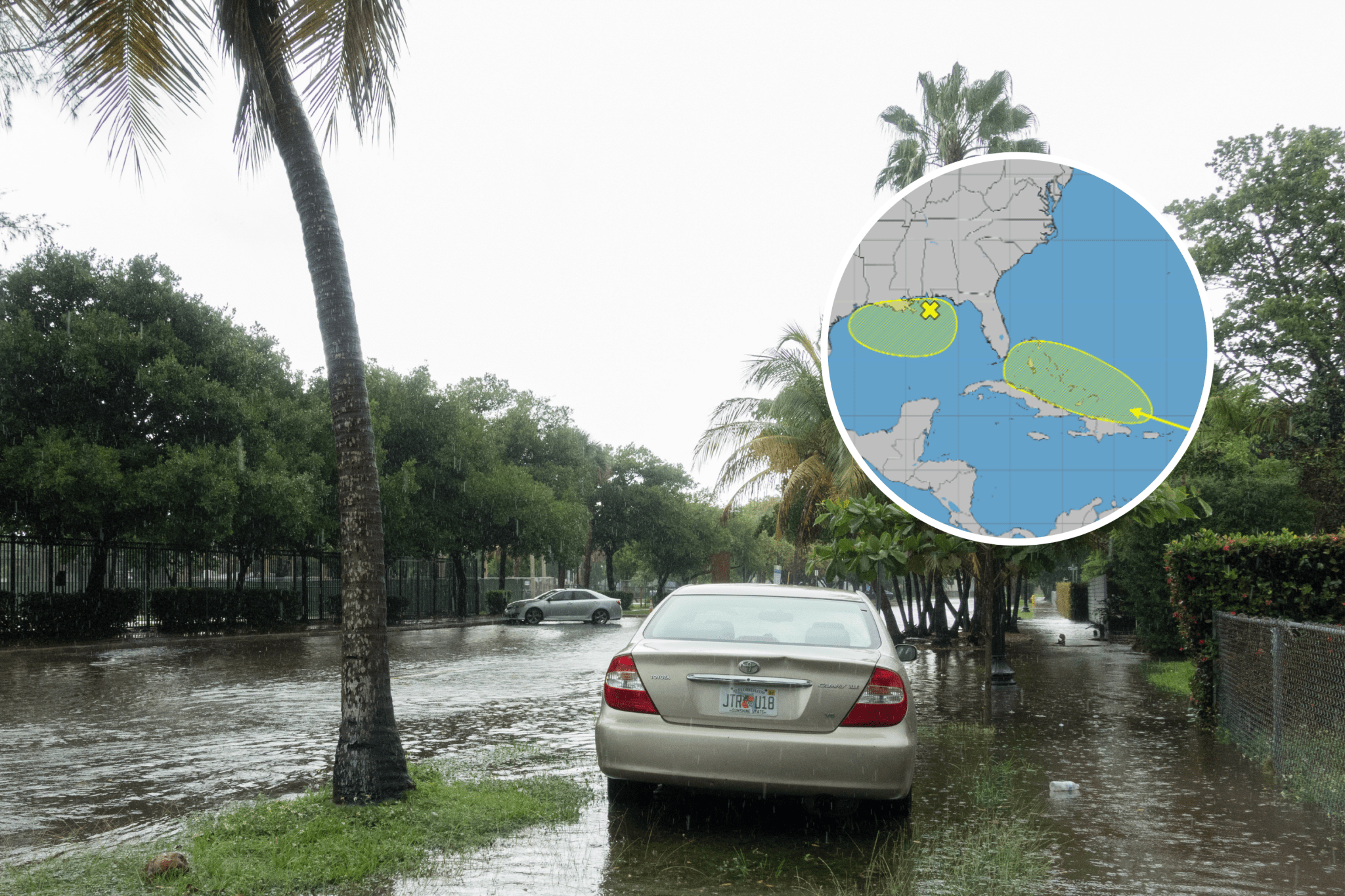 Maps show how tropical storms could threaten US ahead of Labor Day weekend