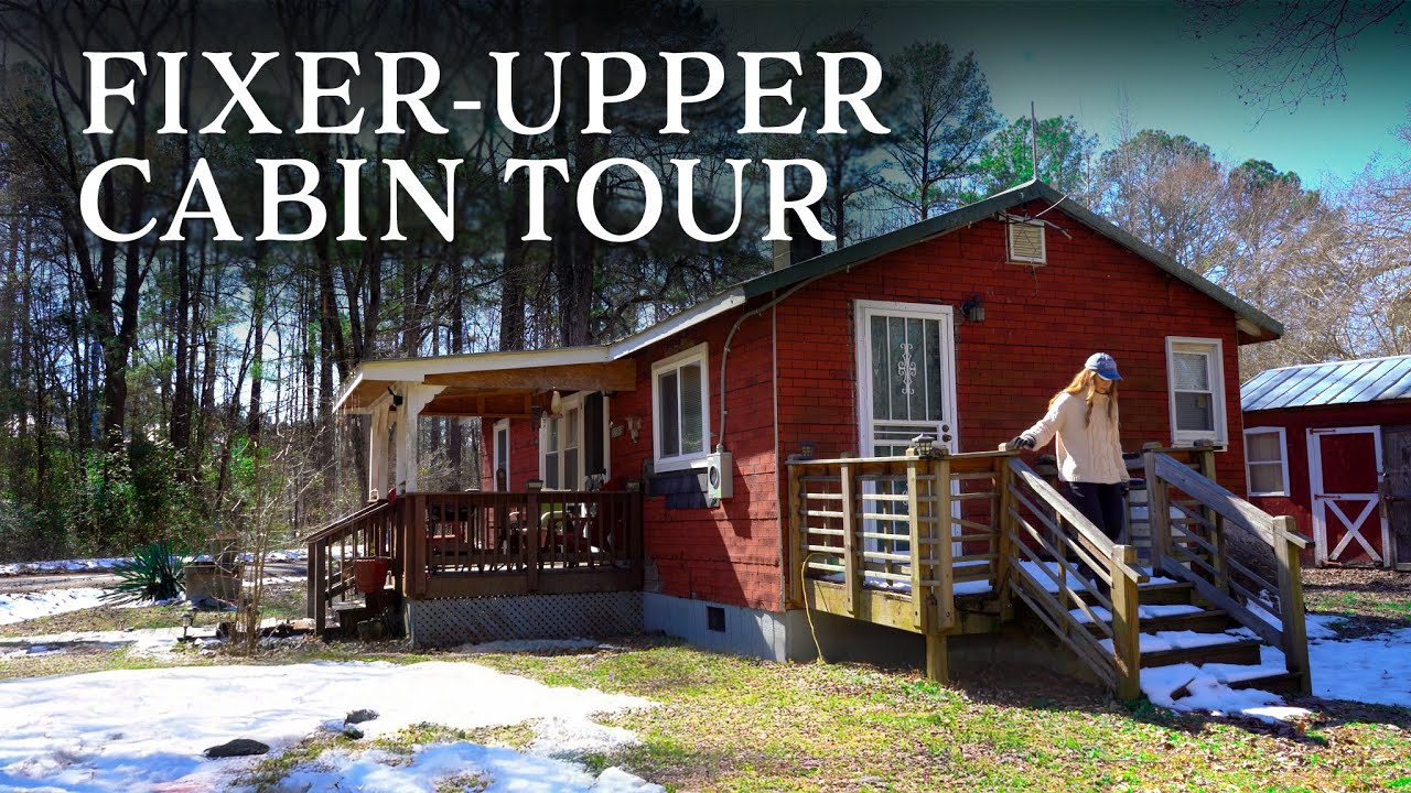 I bought an abandoned cabin | Off-grid cabin tour #014