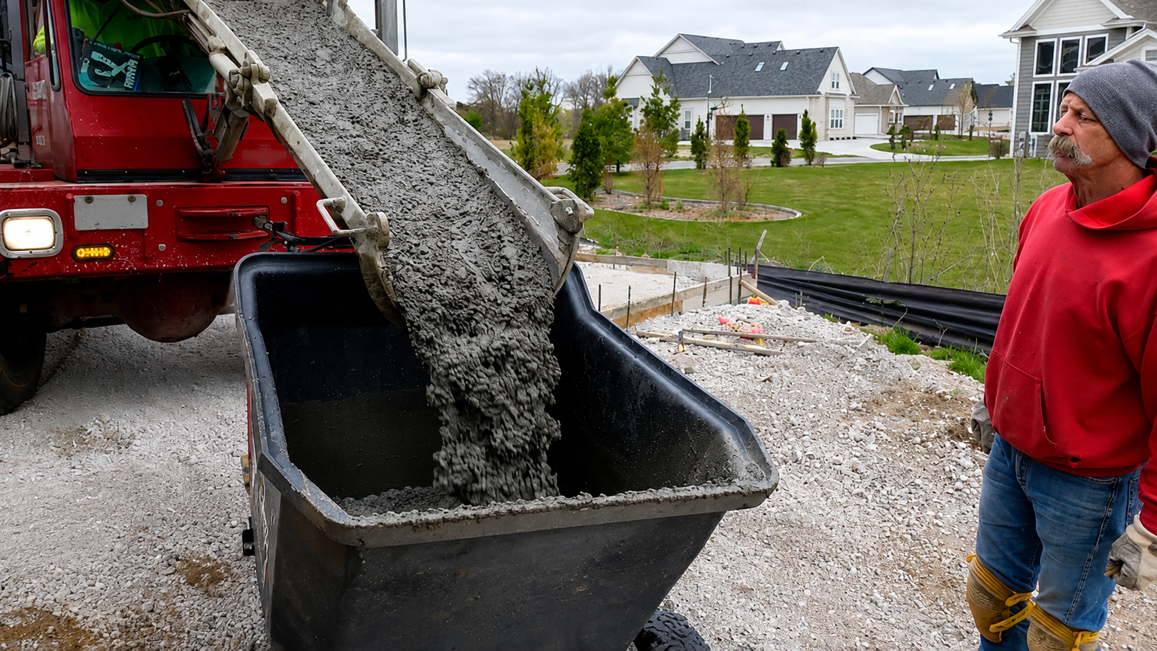 Improper cleaning creates a concrete truck problem