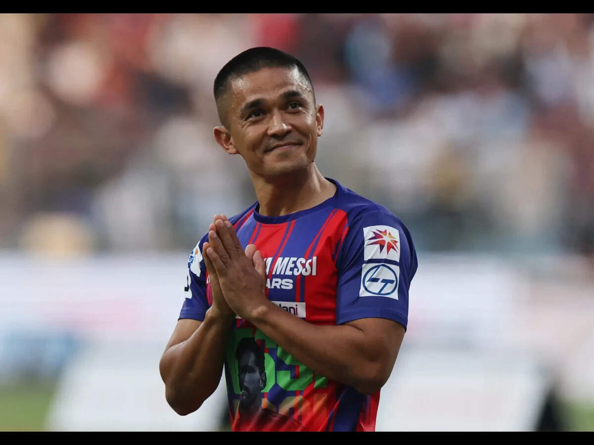 Former India captain Sunil Chhetri "a little jealous" as India prepare to face Brazil, Uruguay