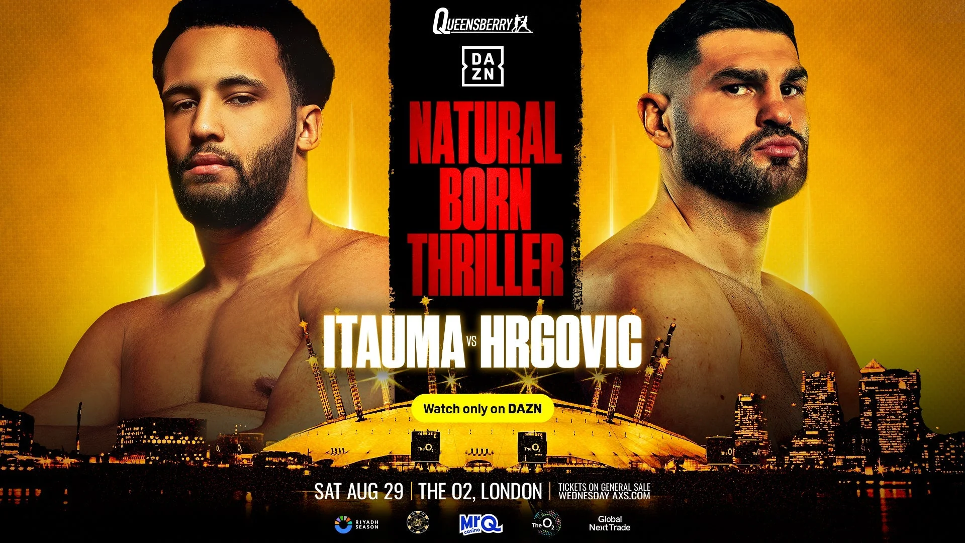 Boxing on DAZN this weekend: Itauma vs. Hrgovic details & upcoming DAZN ...