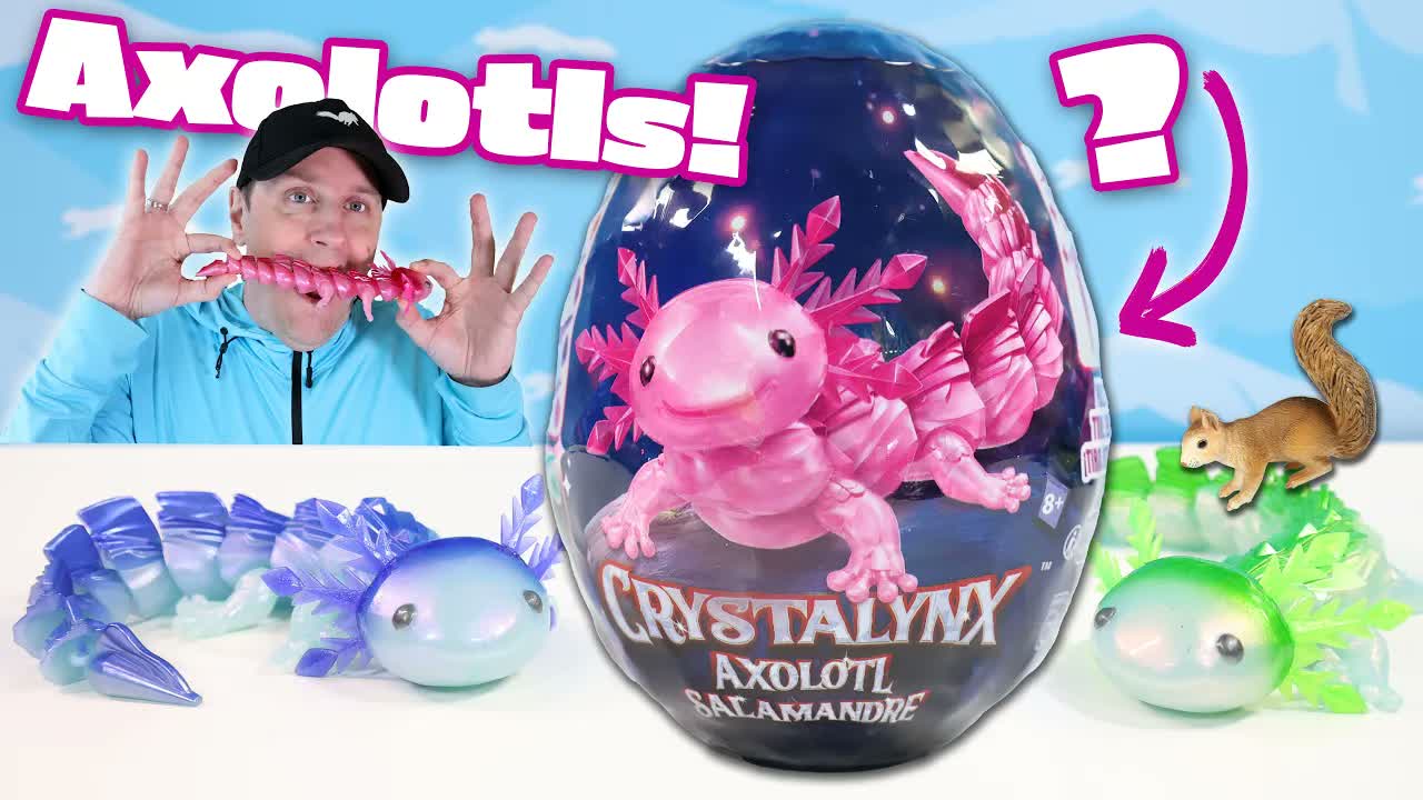 New Crystalynx axolotls hunt! 🦎 All colors & codes revealed!