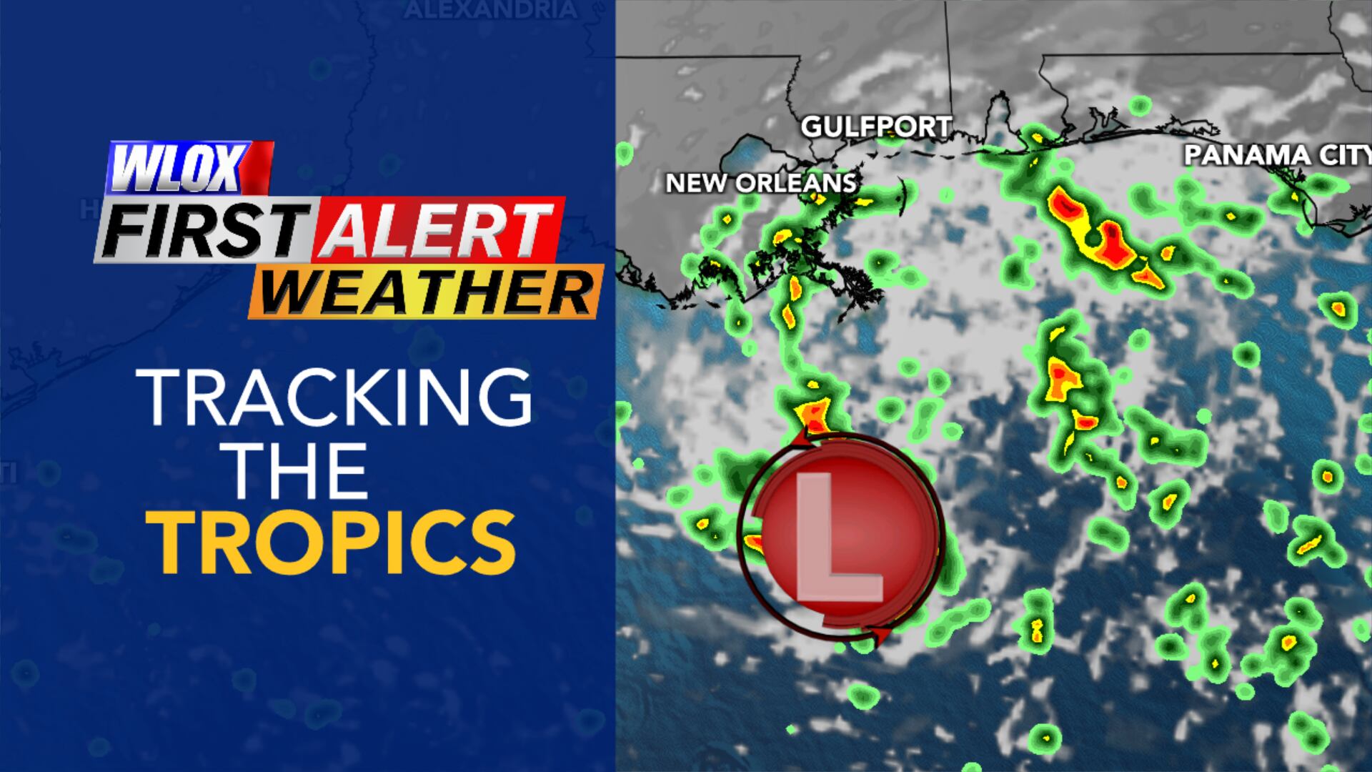 Potential tropical cyclone five now in the Gulf